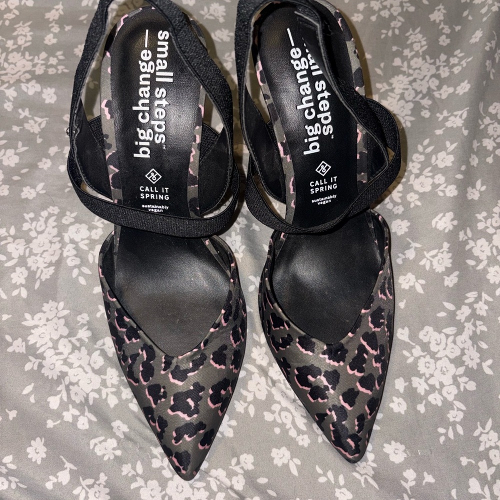 Call It Spring Leopard Print Heels